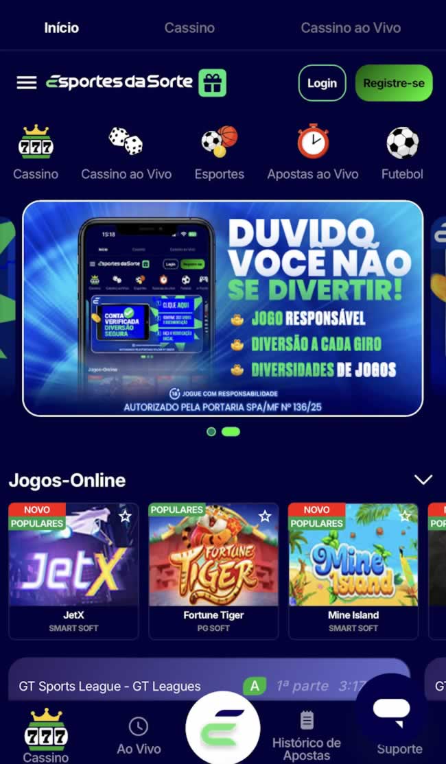 Tabela do jogos
